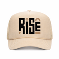 Beige RISE Trucker Fit Snapback