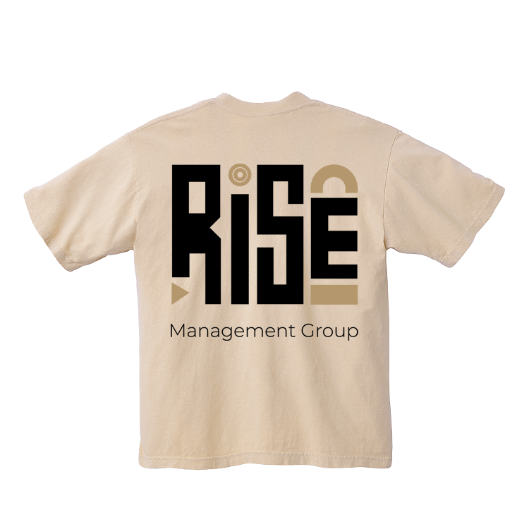 Beige RISE Heavyweight Tee